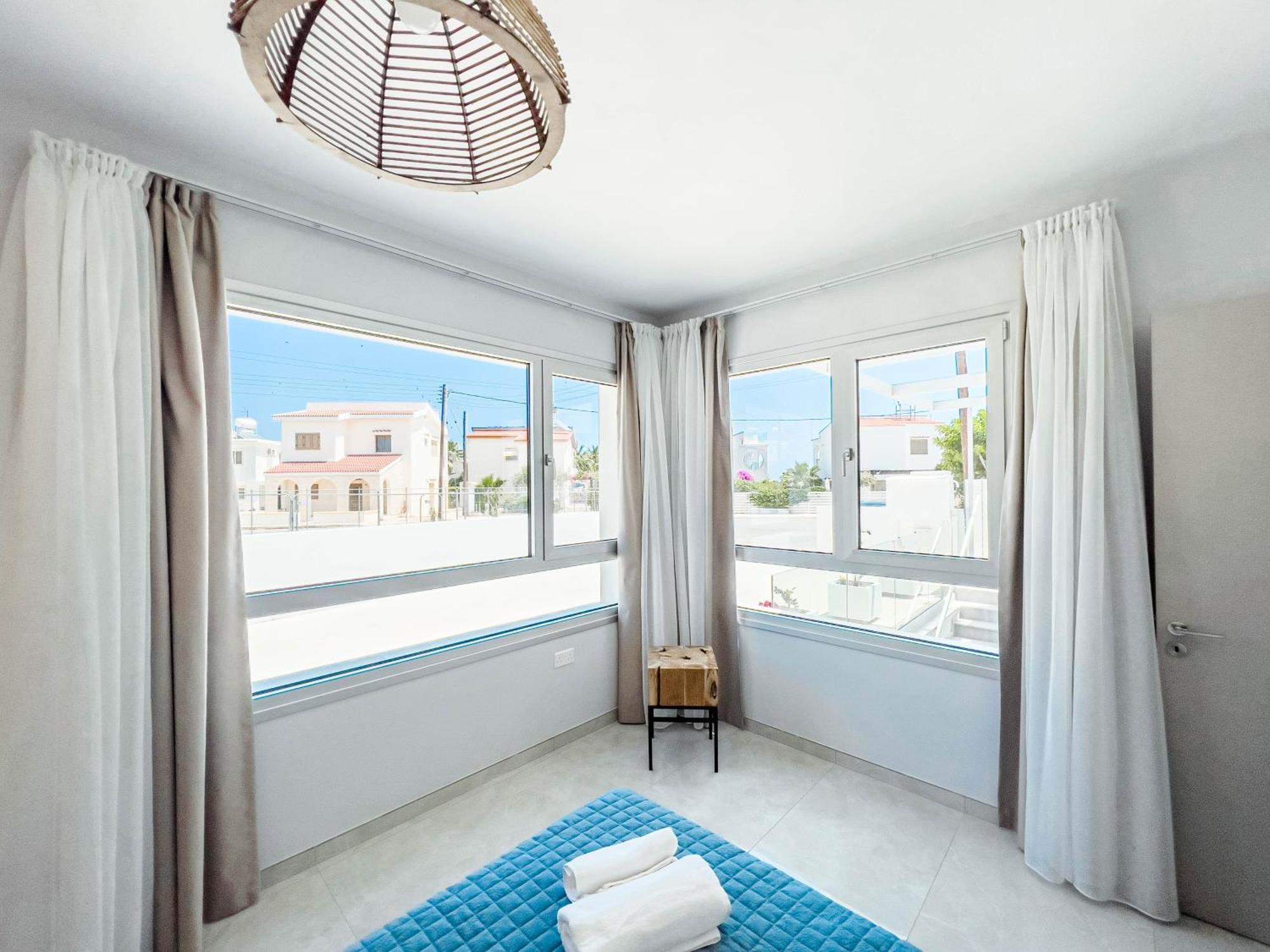 Geo Panoramic Villa +Pool +Game Room +Gym Protaras Dış mekan fotoğraf